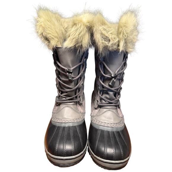 SOREL JOAN OF ARC Women's Size 7 Waterproof Snow Rain Boots Quarry - Picture 7 of 12